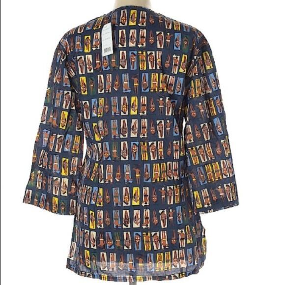 Tracy Negoshian Kaitlin Sunbathers Tunic Top - Picture 4 of 9